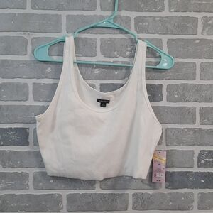 Womens crop tank
